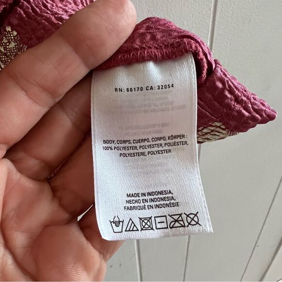 Feather Bone by Anthropologie Dusty Pink Crepe Sleeveless Top - Picture 7 of 10